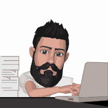 Vikrant Typing GIF - Vikrant Typing Computer GIFs