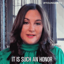 It Is Such An Honor Taylor Strecker GIF - It Is Such An Honor Taylor Strecker Younger GIFs