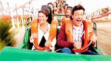Glee Rollercoaster GIF - Glee Rollercoaster Six Flags GIFs