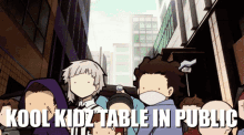 table kids