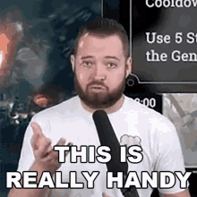 This Is Really Handy Bricky GIF - This Is Really Handy Bricky This Is Convenient GIFs