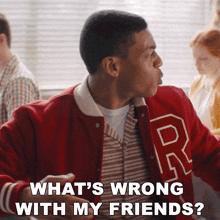 What'S Wrong With My Friends Wally GIF - What'S Wrong With My Friends Wally Grease Rise Of The Pink Ladies GIFs