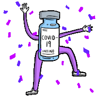 Covid Vaccine Covid Sticker - Covid Vaccine Covid Covid19 Stickers