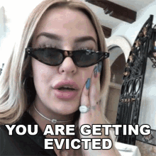 You Are Getting Evicted Tana Mongeau GIF