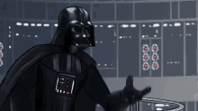 Hold Up GIF - Hold Up Darth Vader Star Wars GIFs