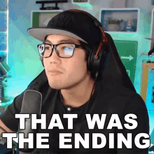 That Was The Ending Ryan Higa GIF - That Was The Ending Ryan Higa Higatv GIFs