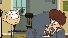 Digging In The Nose GIF - Loud House Loud House Gifs Nickelodeon GIFs