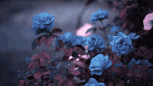 Flowers Blue GIF - Flowers Blue Aesthetic GIFs