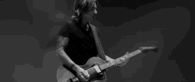 Playing The Guitar Keith Urban GIF - Playing The Guitar Keith Urban Raise Em Up GIFs