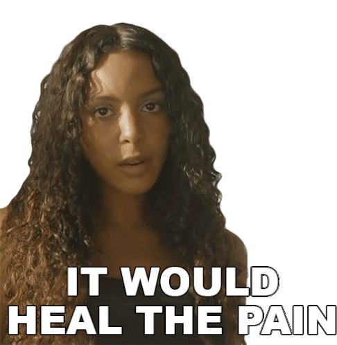 It Would Heal The Pain Arlissa Sticker - It Would Heal The Pain Arlissa Rules Song Stickers