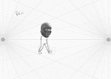 walking animation perspective
