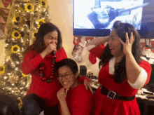 Merry Christmas Deaf Ladies GIF - Merry Christmas Deaf Ladies Laugh GIFs