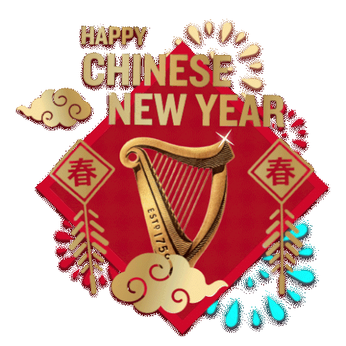 Happy Chinese New Year Lunar New Year Sticker - Happy Chinese New Year Chinese New Year Lunar New Year Stickers