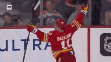 Calgary Flames Mikael Backlund GIF - Calgary Flames Mikael Backlund Flames GIFs