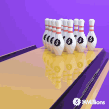 bowling alley bowling alley strike ball