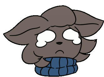 Furry Sweater Weather Sticker - Furry Sweater Weather Cry Stickers