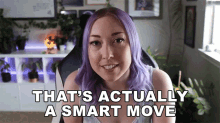 Thats Actually A Smart Move Ashnichrist GIF - Thats Actually A Smart Move Ashnichrist Ashni GIFs