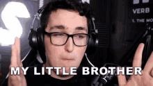 My Little Brother Bro GIF - My Little Brother Bro Explaining GIFs