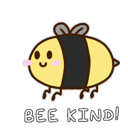 Lindo Cute Sticker - Lindo Cute Bee Kind Stickers