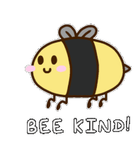 Lindo Cute Sticker - Lindo Cute Bee Kind Stickers