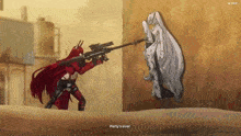 Red Hood Red Ash GIF - Red Hood Red Ash Nikke GIFs