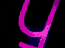 a purple background with a pink circle in the middle of it