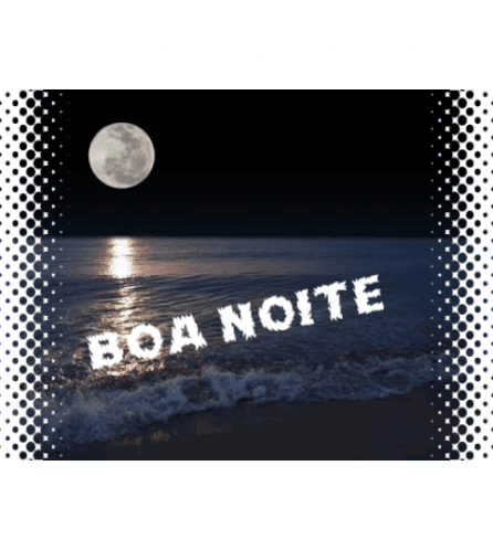 Boa Noite Goodnight Sticker - Boa Noite Goodnight Full Moon Stickers