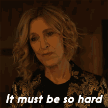 It Must Be So Hard Sheryl Luria GIF - It Must Be So Hard Sheryl Luria Evil GIFs