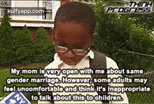 Thinhprogressmy Mom Is Very Open With Me About Samegender Marriage. However, Someadults Mayfeel Uncomfortable And Think It'S Inappropriateto Talk About This To Children.Ny.Gif GIF