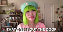 That One Is Out The Door Goldie Chan GIF - That One Is Out The Door Goldie Chan Goldiecylon GIFs