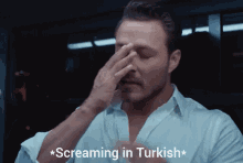 Senden Daha Güzel Screaming In Turkish GIF