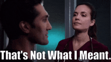 Chicago Med Natalie Manning GIF - Chicago Med Natalie Manning Thats Not What I Meant GIFs