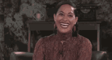 Being Super Cute GIF - Tracee Ellis Ross Smile Laugh GIFs