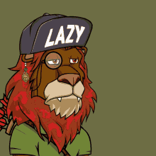 Nft Lazy GIF - Nft Lazy Lion GIFs
