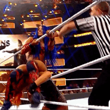 Sasha Banks Becky Lynch GIF - Sasha Banks Becky Lynch Wwe GIFs