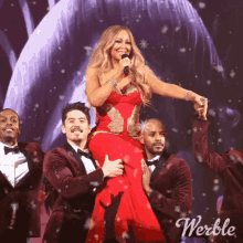 Mariah Carey Christmas GIF - Mariah Carey Christmas Snow GIFs