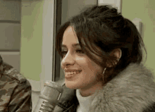 Camila Cabello Smile GIF - Camila Cabello Smile Interview GIFs