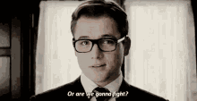 Are We Gonna Fight Kingsmen GIF - Are We Gonna Fight Kingsmen Eggsy GIFs