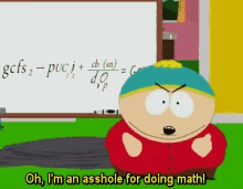 Cartman Southpark GIF - Cartman Southpark Math GIFs