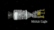 modulo columbia modulo eagle curiosamente cohete nave espacial