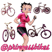 Princessbikes Burgos Bicicleta Burgos Sticker - Princessbikes Burgos Bicicleta Burgos Mujeres Bicicleta Burgos Stickers