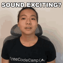Sound Exciting Kylie Ying GIF - Sound Exciting Kylie Ying Freecodecamp GIFs