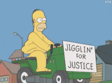 Homer Just Jigglin GIF - Homer Simpson Jiggling For Justice Simpsons GIFs