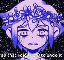 Omori All I Did GIF - Omori All I Did To Try To Take It Back GIFs