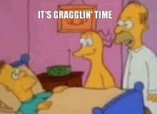 Graggle Graggle Simpson GIF - Graggle Graggle Simpson Gragglintime GIFs