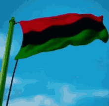 Pan African Flag Africa GIF - Pan African Flag Africa Black GIFs