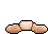 a pixel art illustration of a pair of feet on a white background .