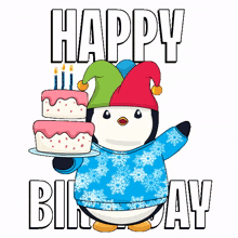birthday penguin