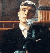 Oppenheimer Smoking GIF - Oppenheimer Smoking Smoke GIFs