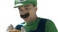 Anxious Luigi Sticker